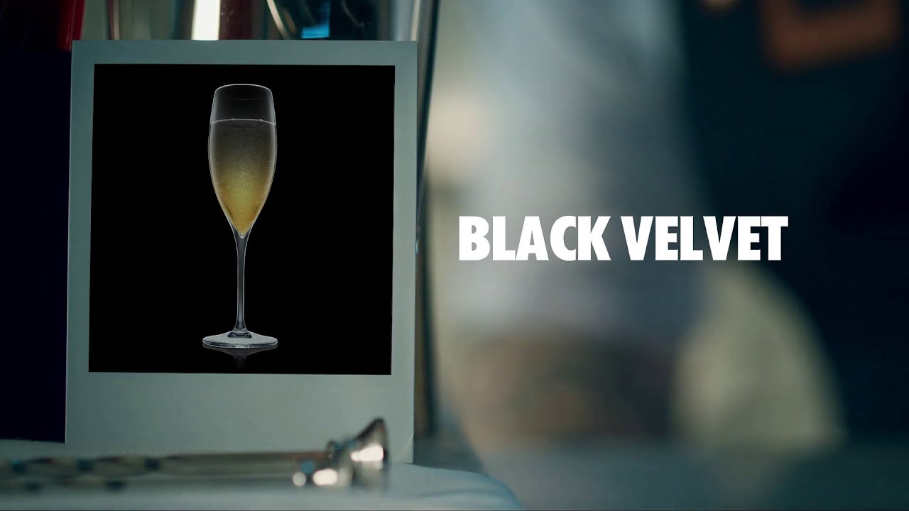BLACK VELVET DRINK RECIPE - HOW TO MIX