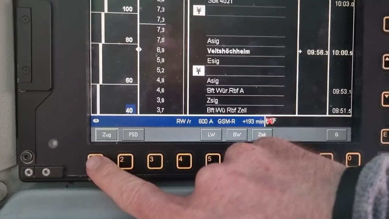 EbuLa. TAN Nummer eingehben. BR-185. O co chodzi z numerem TAN do radia GSM-R w Niemczech?