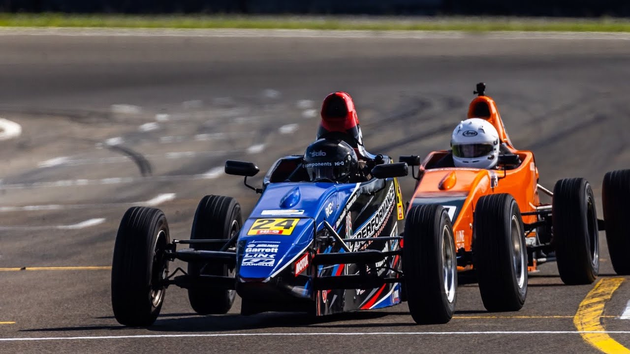 Blake Dowdall Formula First Onboard at Manfeild || Epic Game of Cat and Mouse!!