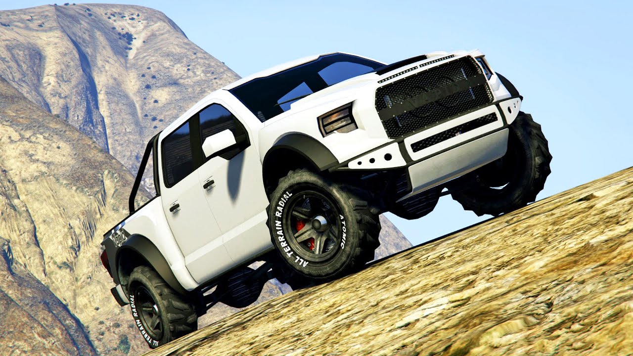 قوية جدا سيارة الفورد رباعية الدفع قاهرة جبال جي تي أي أونلاين | GTA Online Ford F-150