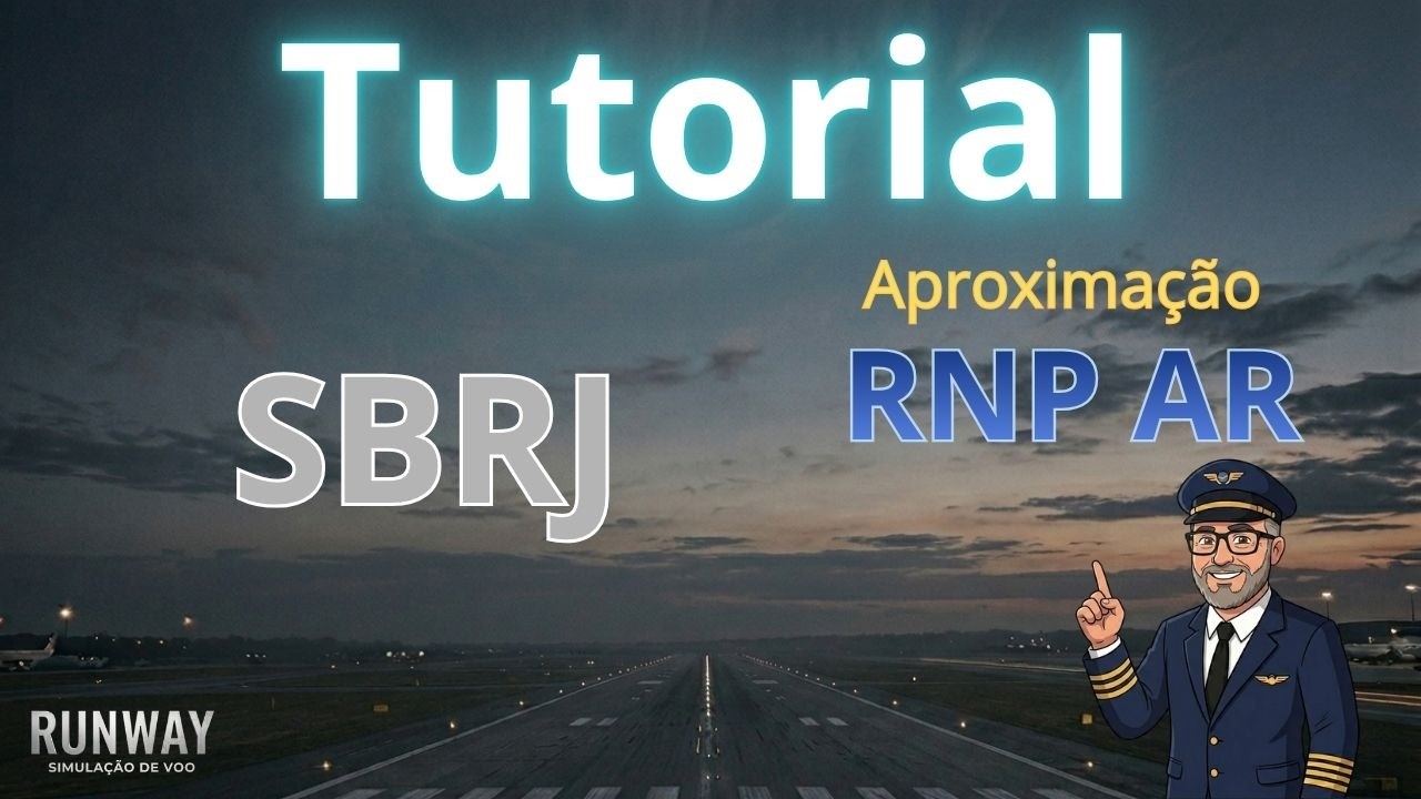 Tutorial procedimento RNP-AR no aeroporto Santos Dumont - RJ com Boeing 737-800 da PMDG e MSFS