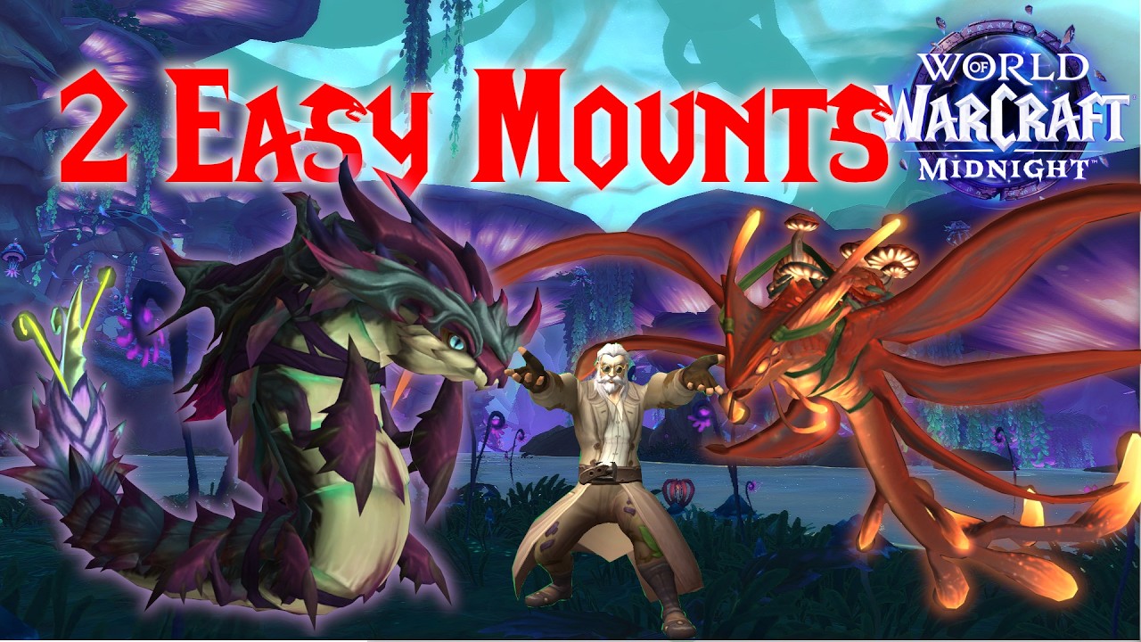 2 простых в получении ездовых животных в World of Warcraft Midnight