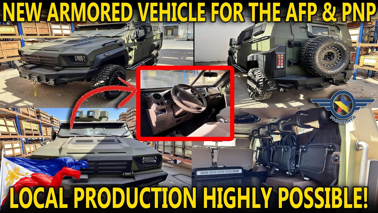 GOOD NEWS: PHILIPPINES' NEW LOCALLY PRODUCED ARMORED VEHICLE