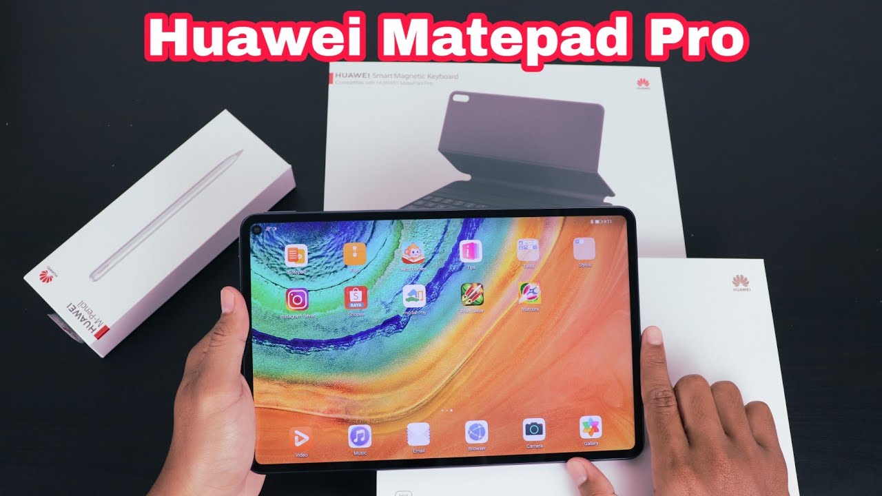 Unboxing Huawei MatePad Pro Malaysia !! 🤯