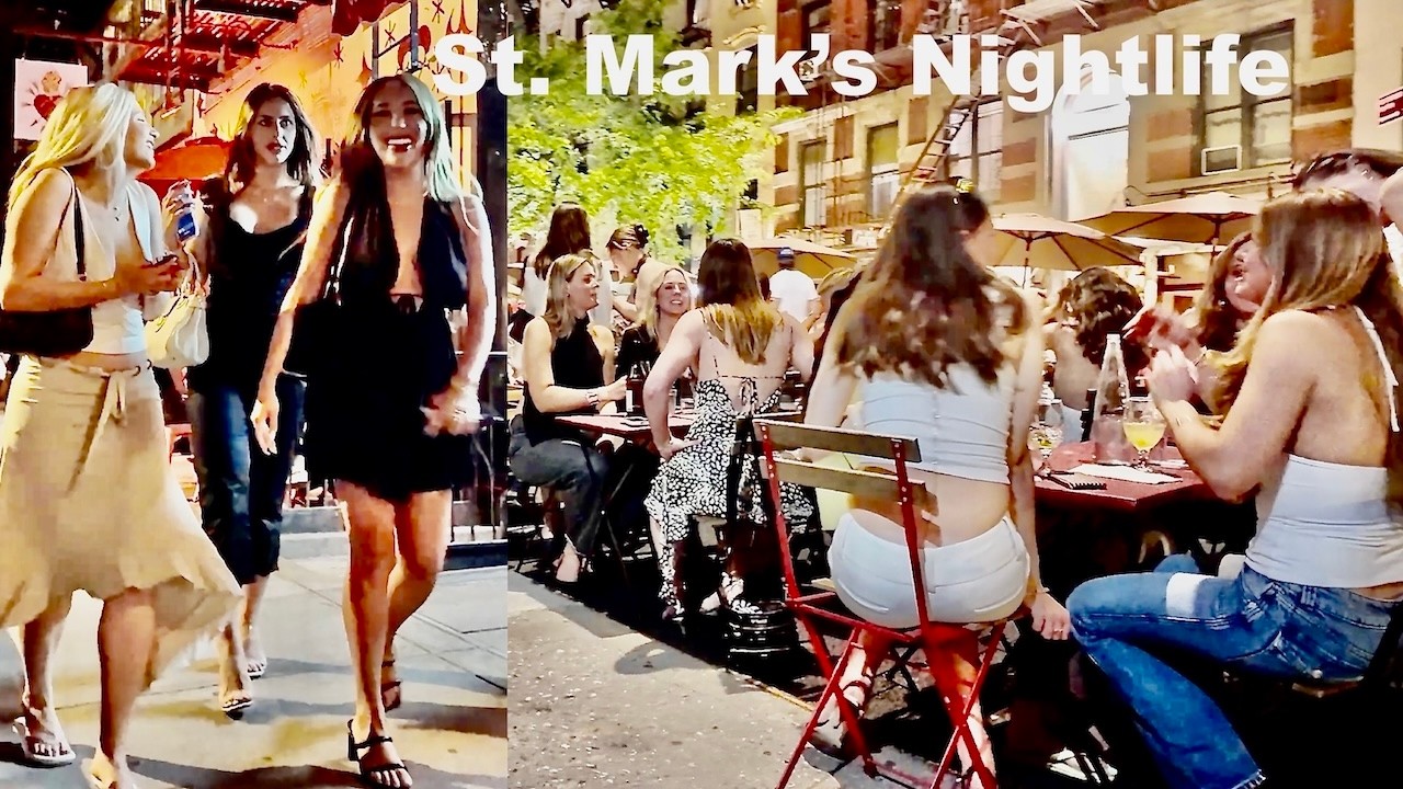 St. Mark&rsquo;s Place Nightlife Scenes, East Village NYC Nightlife Vibes 2026