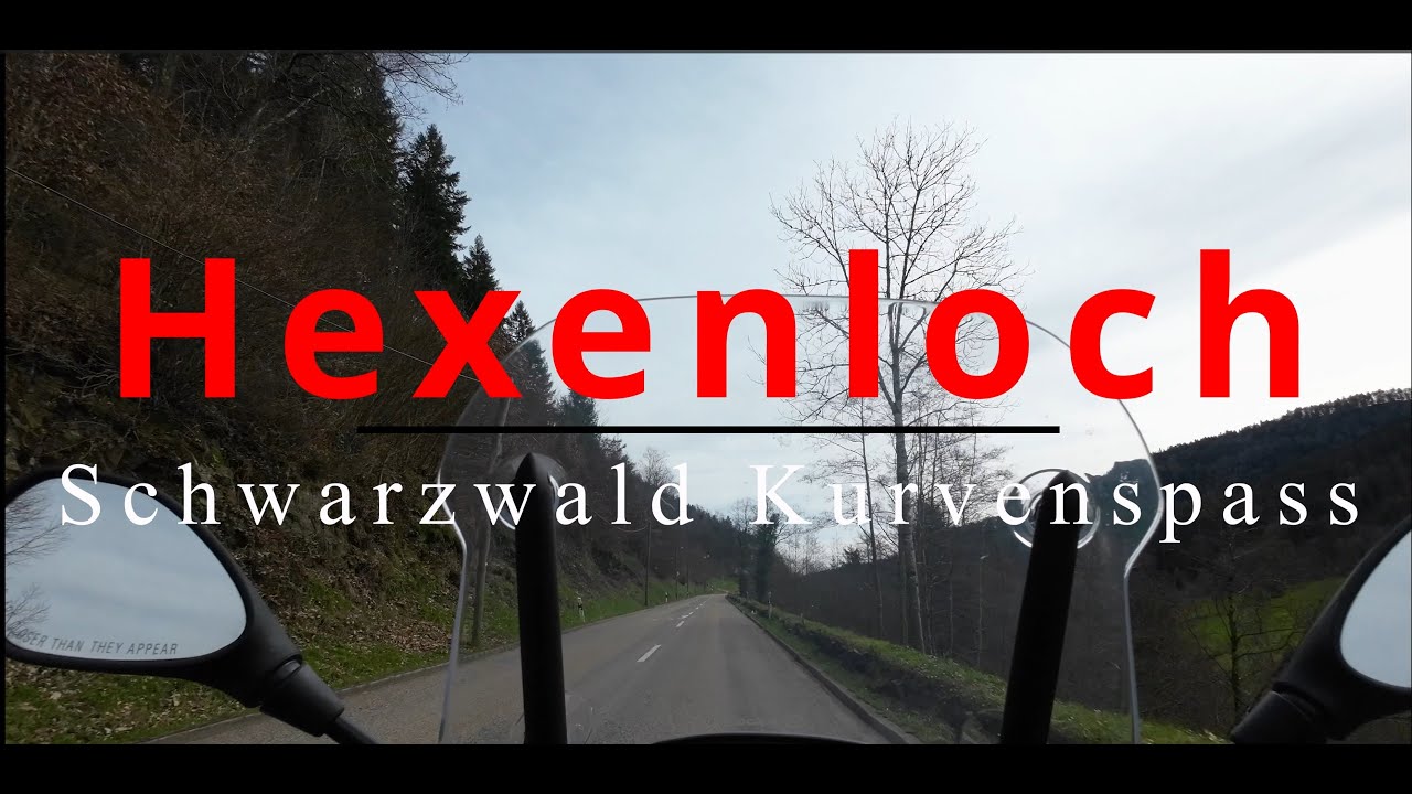 Hexenloch M&auml;rz 2024  #Schwarzwald #Motorrad