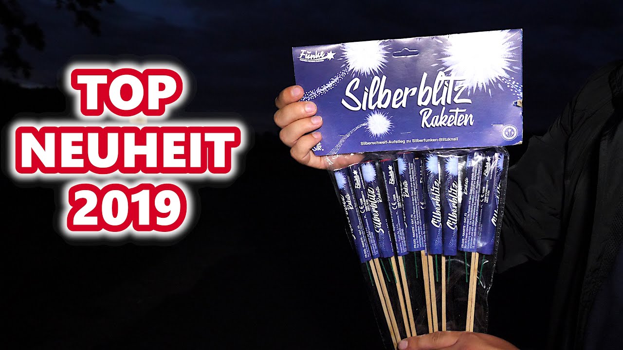Funke Silberblitz Raketen - LAUTE SALUTS [𝟰𝗞] | JJFireworks