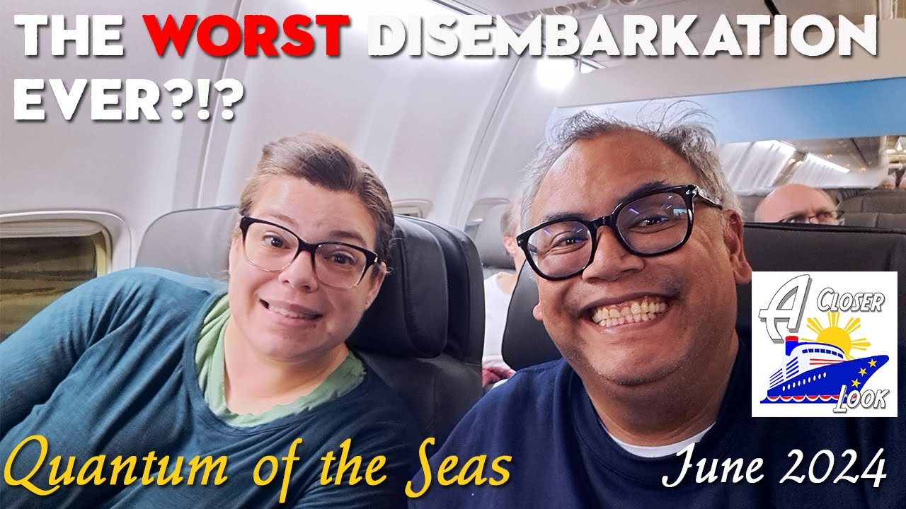 Alaskan Cruise - Disembarkation Day on Quantum of the Seas May 2024