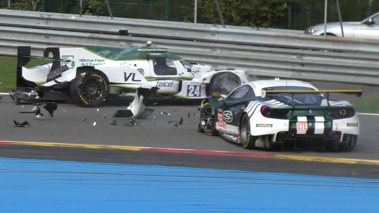 ELMS 4 Hours of Spa 2021 - CRASHES, SPINS & ACTION