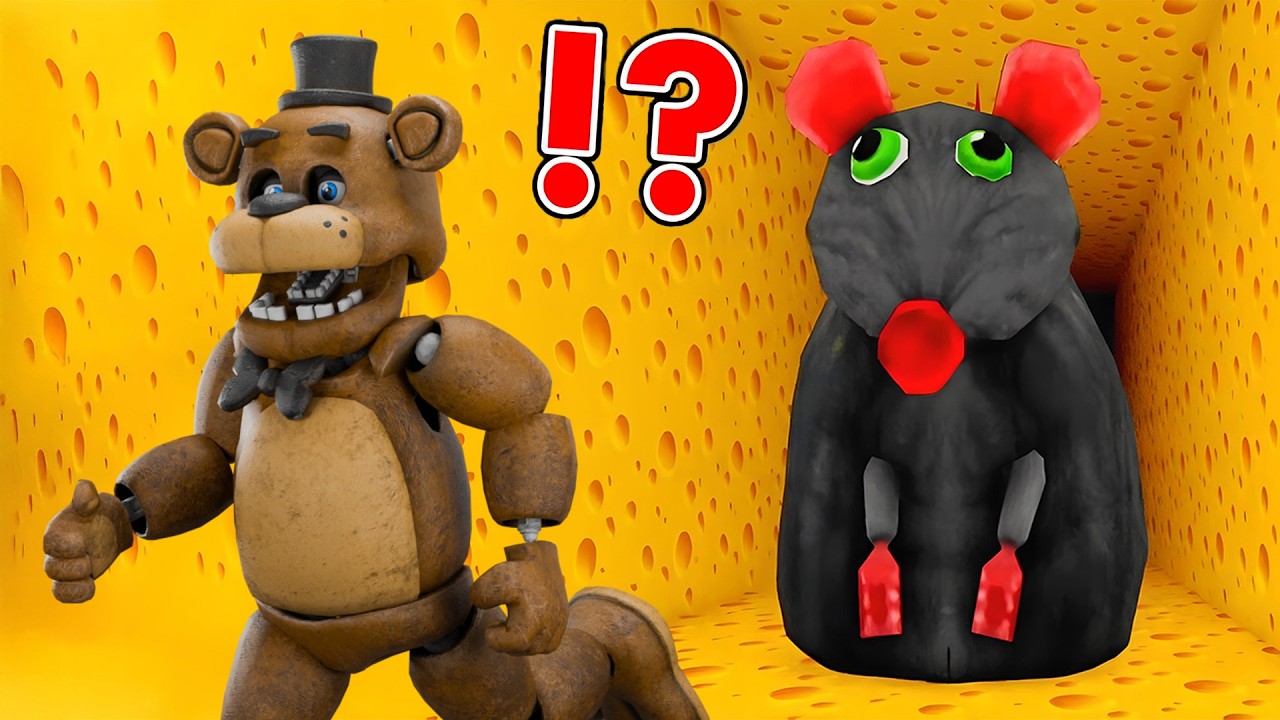 Freddy Plays Roblox Cheese Escape