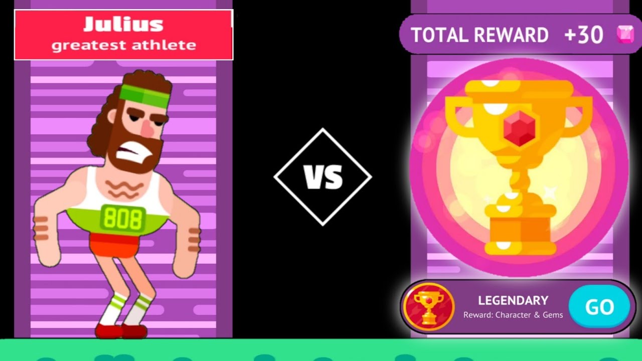 Bowmasters - Tournament Legendary Julius Gameplay