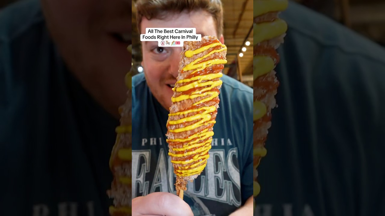 Лучшие карнавальные угощения прямо здесь, в Филадельфии 🎡🎠🎢🎟️