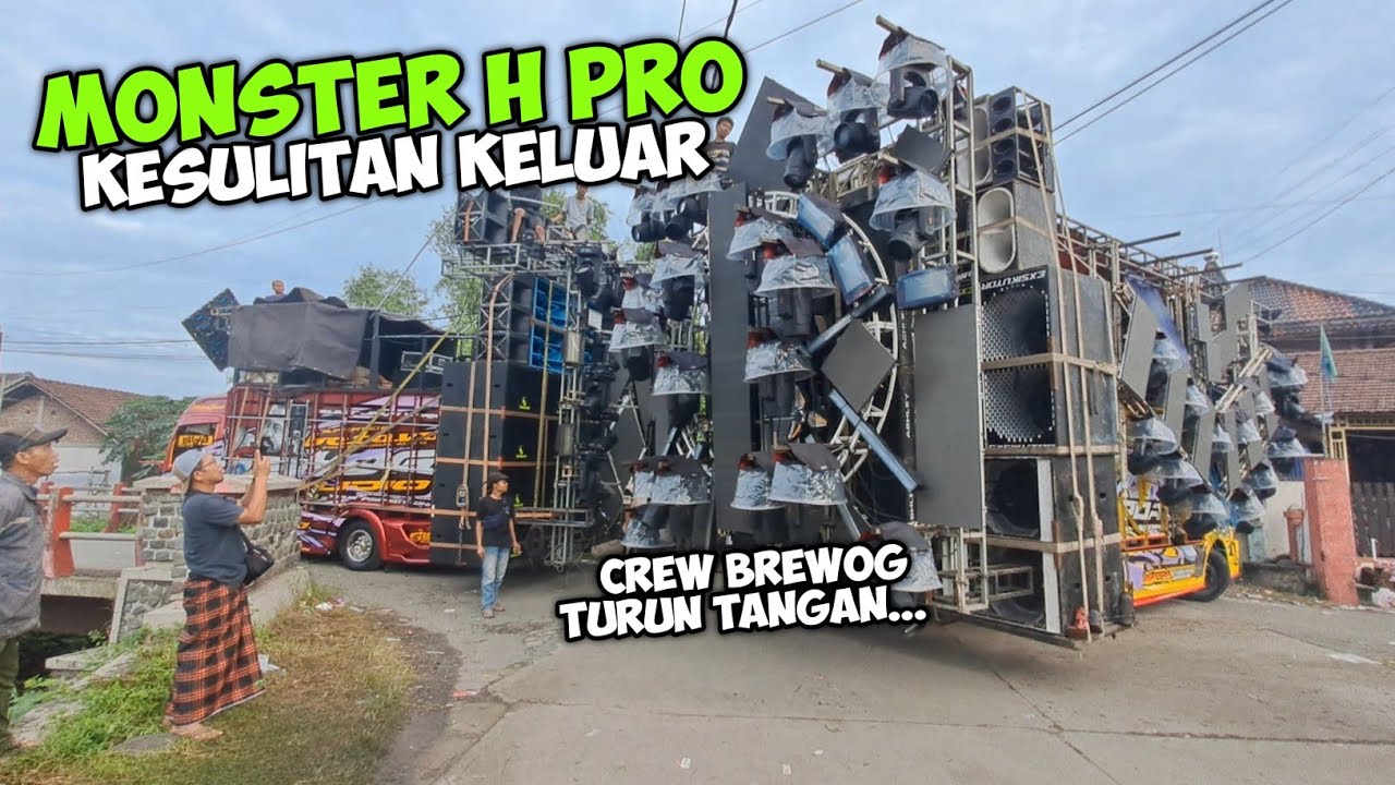 CREW BREWOG TURUN TANGAN KETIKA