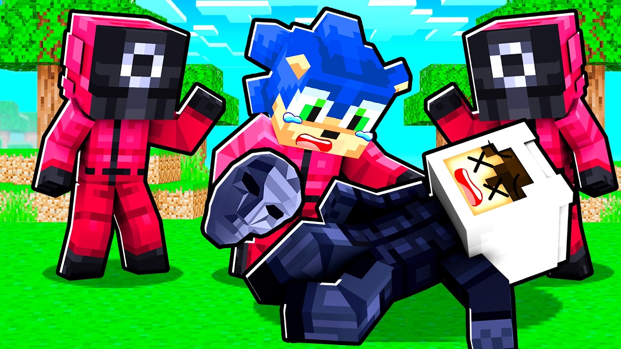 Frontman Enes, Bebek Sonic’e ÖLÜ TAKLİDİ ŞAKASI YAPTI! 😱 - Minecraft Squid Game