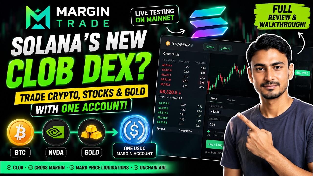 Margin Trade Review 2026 | Solana's First Native CLOB Perpetual DEX?