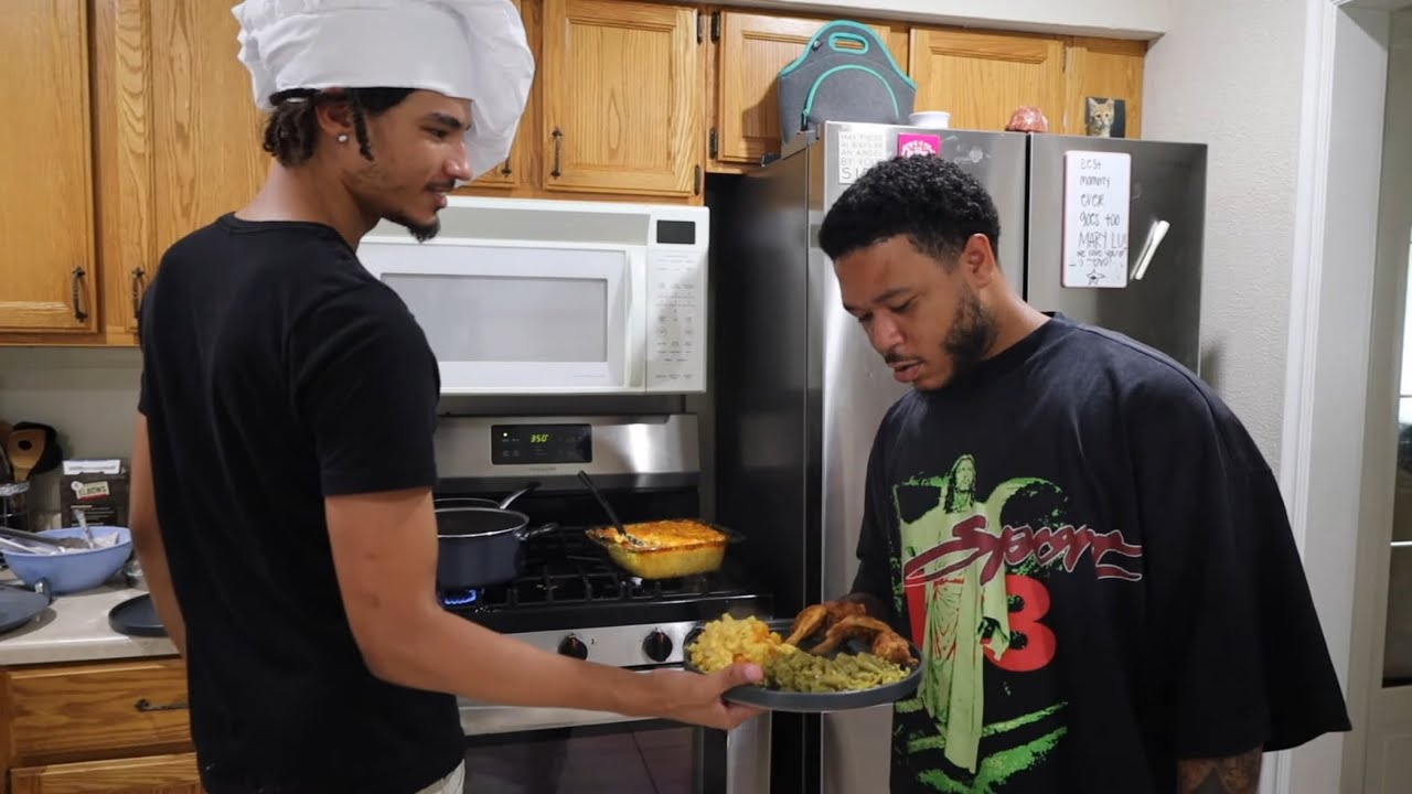 He wanted me to try his FAMOUS fried chicken…