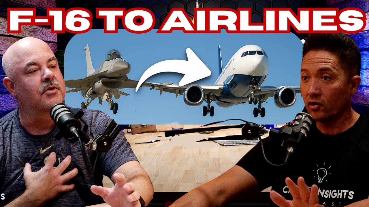 How a Fighter Pilot Becomes an Airline Pilot!!