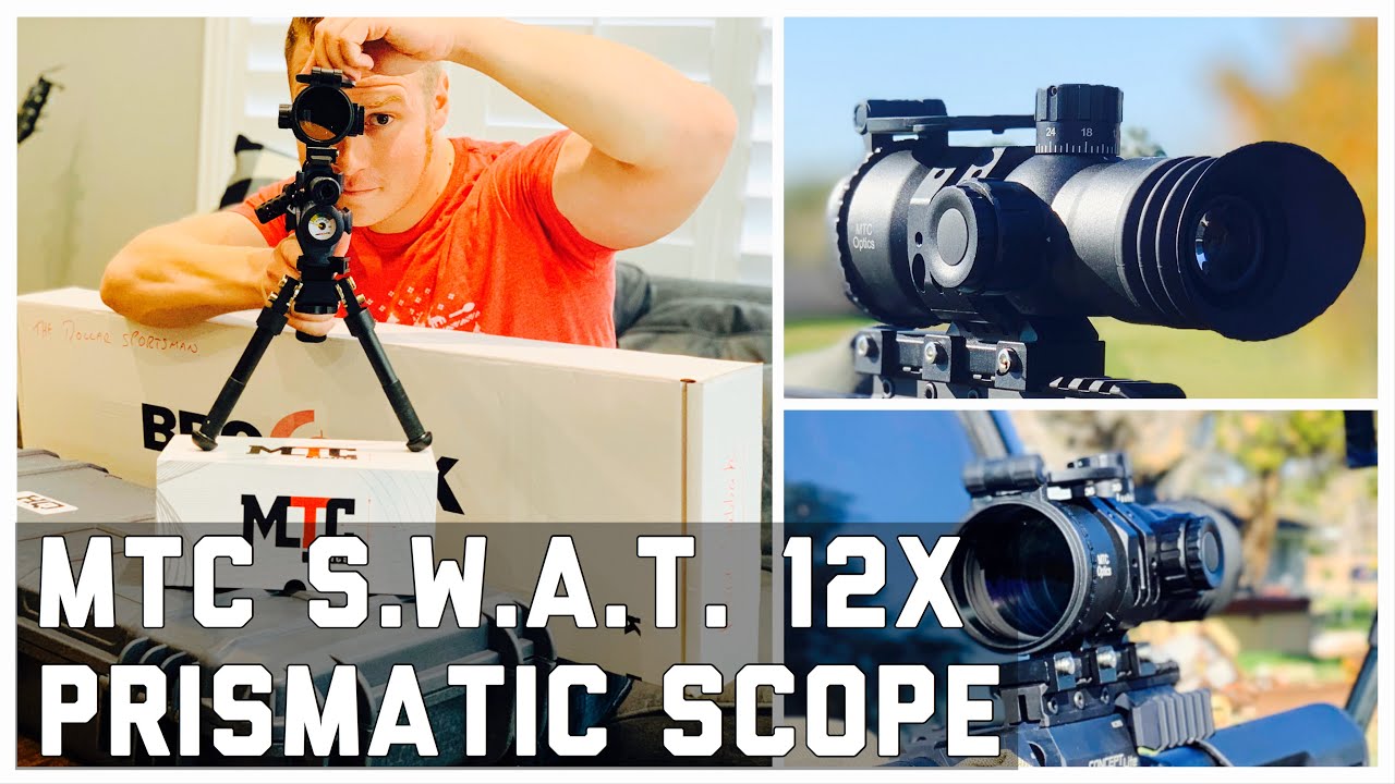 MTC SWAT Prismatic Scope Unboxing And Review: An Airgun Scope For The Operator!!