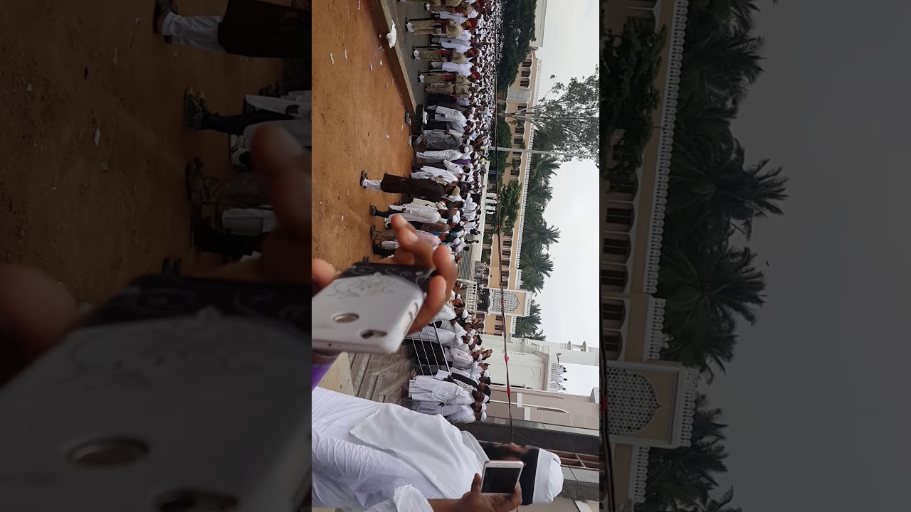 Funeral (Namaz-e-Janaza) of Mufti Ashraf Ali Saheb,Sabeel-ur-Rashad,Karnataka.