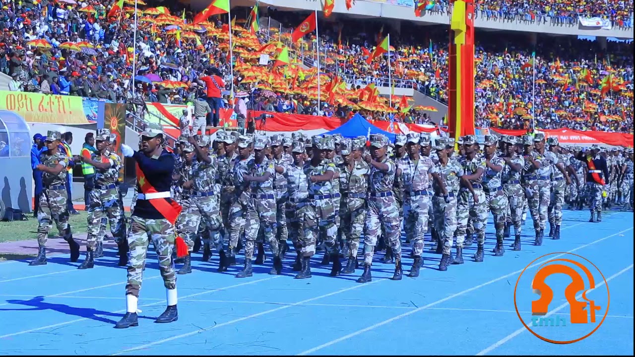 ኣብ በዓል ለካቲት 11 ኣባላት ፍሉይ ሓይሊ ትግራይ፣ፖሊስን ምልሻን ወታደራዊ ሰልፊ እንተርእዩ