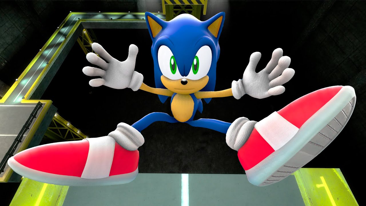 Sonic Ragdoll Physics - Epic Falls Compilation #67
