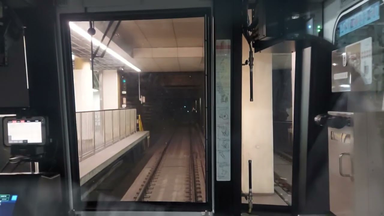 2025 6/1 大阪メトロ30000A系32652F 前面展望　緑橋~夢洲