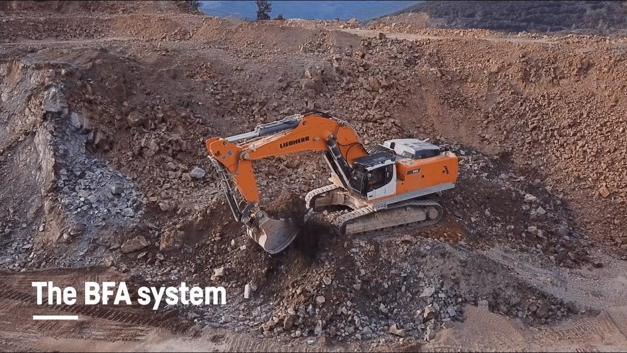 Bucket Fill Assist (BFA) in the quarrying industry | Liebherr