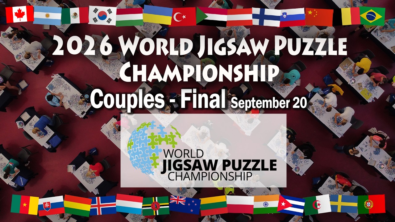 2026 WORLD JIGSAW PUZZLE CHAMPIONSHIP - COUPLES FINAL