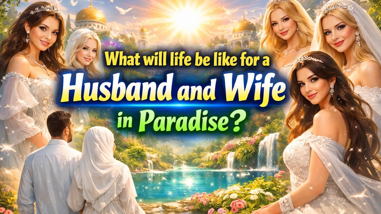 Husband and Wife in Paradise | Eternal Love in Jannah | Rise of Islamic History