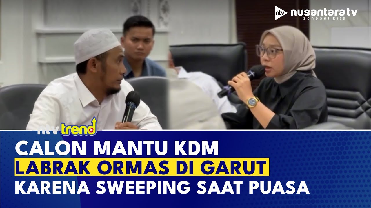Wabup Garut Calon Mantu KDM Labrak Ormas, Kesal Karena Aksi Sweeping Orang Tak Puasa | NTV