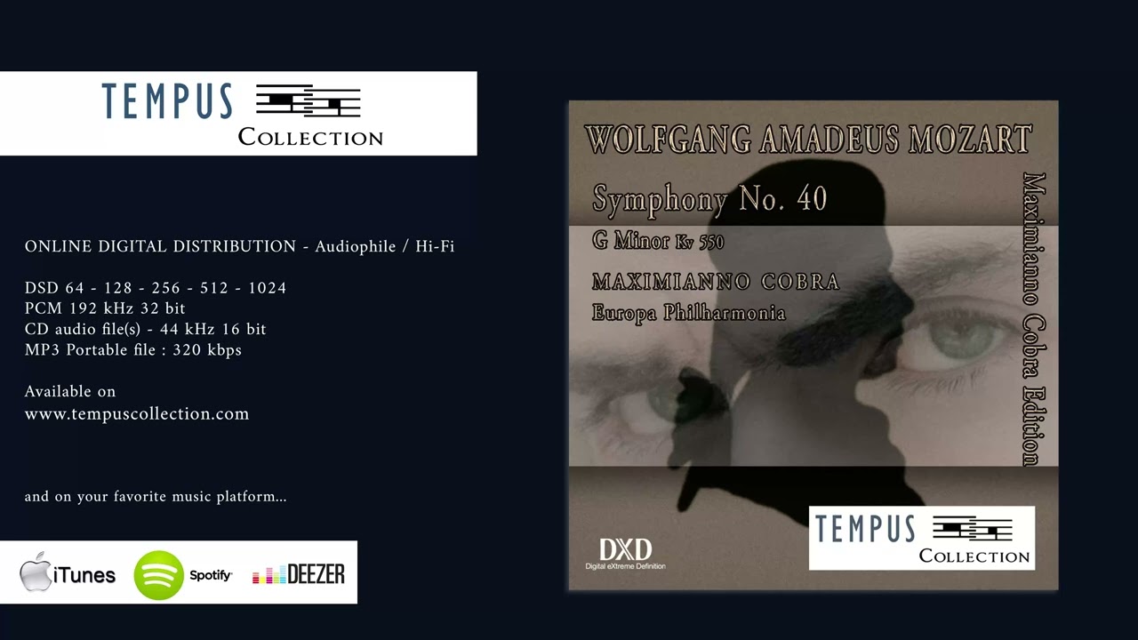 W. A. Mozart - Symphony No. 40 - G-minor Kv 550 - Maximianno Cobra Edition - 2025 - 4K