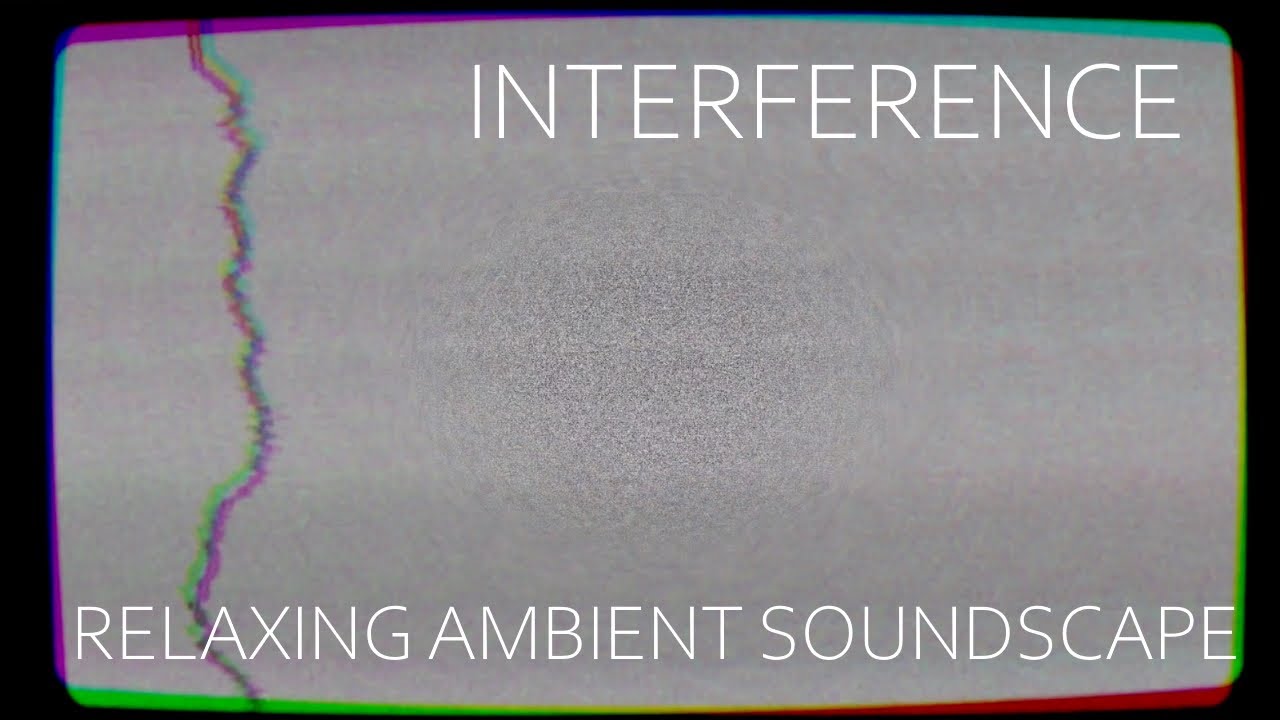 Relaxing Ambient Soundscape - Interference - Analog TV Signals/Static/Crackle/Noise - Layered Sounds