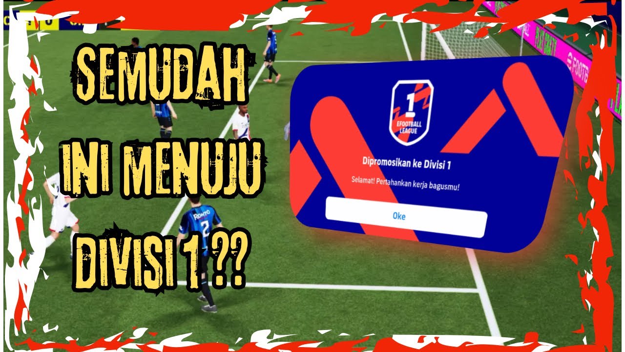 PAKE FORMASI INI DIJAMIN DIVISI 1‼️| eFootball Mobile 