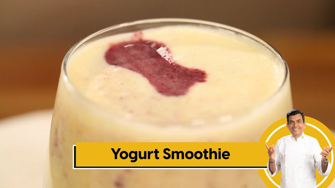 Yogurt Smoothie | योगर्ट स्मूदी | Summer Coolers | Sanjeev Kapoor Khazana
