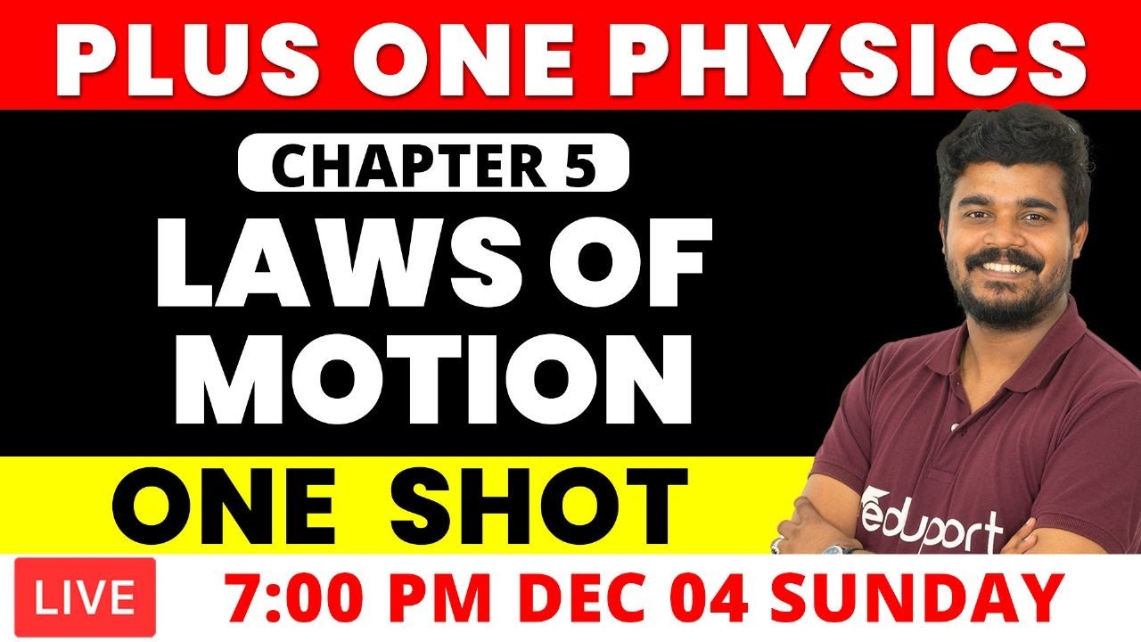 Plus One Christmas Exam Physics Chapter 5 Laws of Motion
