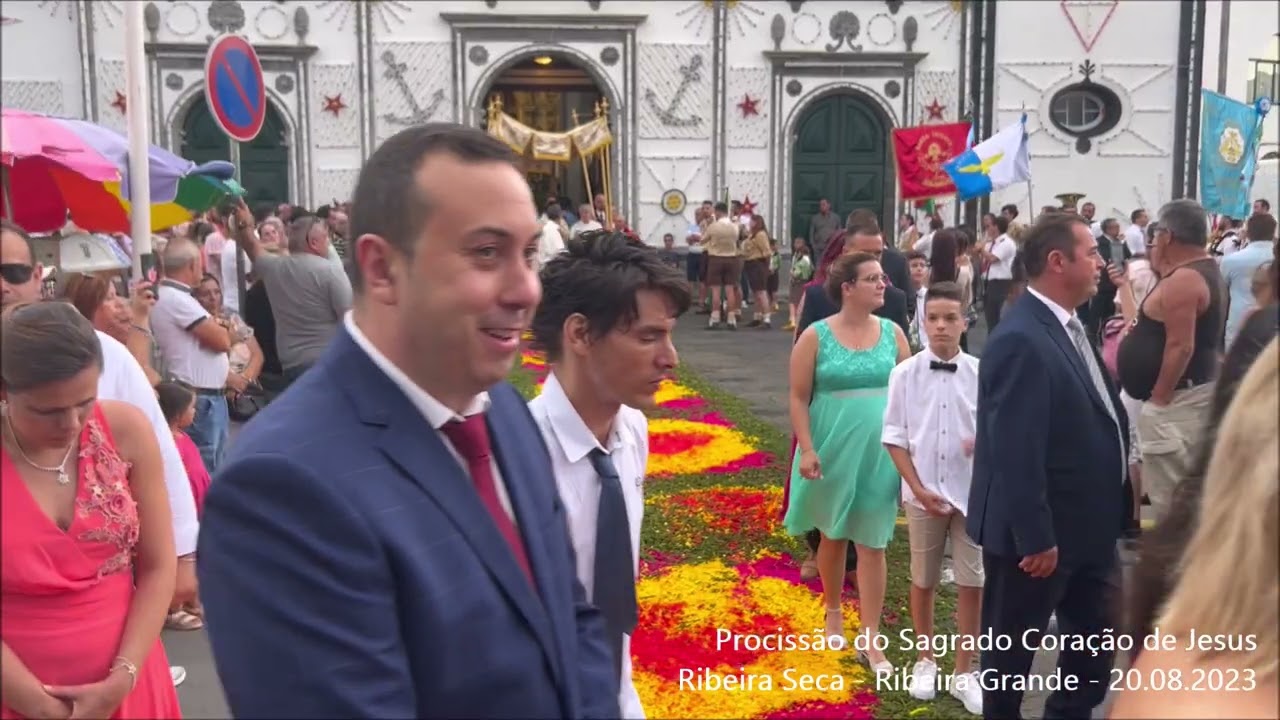 Procissão do Sagrado Coração de Jesus - Ribeira Seca - Ribeira Grande - 20.08.2023