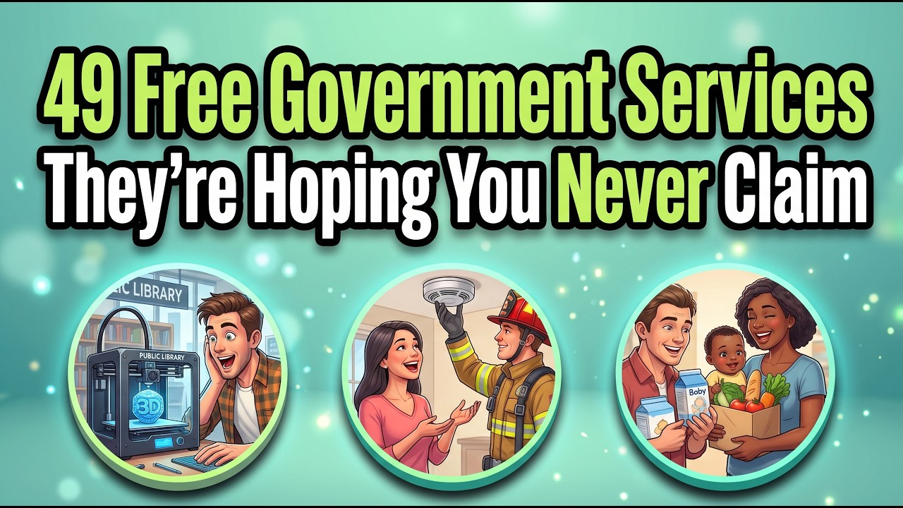 49 Free Government Services They're Hoping You Never Claim
