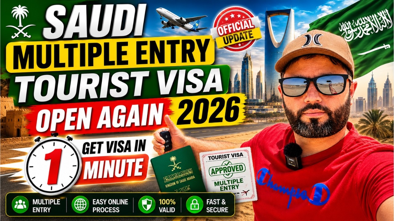 Saudi Arabia Multiple Entry Tourist Visa Is open 2026 | E Visa For GCC Residents | Umrah Visa