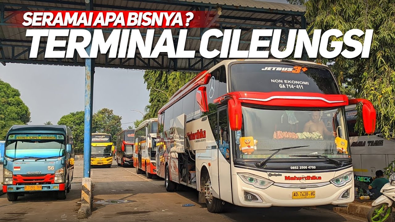 MAIN KE TERMINAL CILEUNGSI‼️ADA BIS APA AJA YA? TERNYATA BIS BONGSORRRR BIMASATYA MASUK LOH‼️
