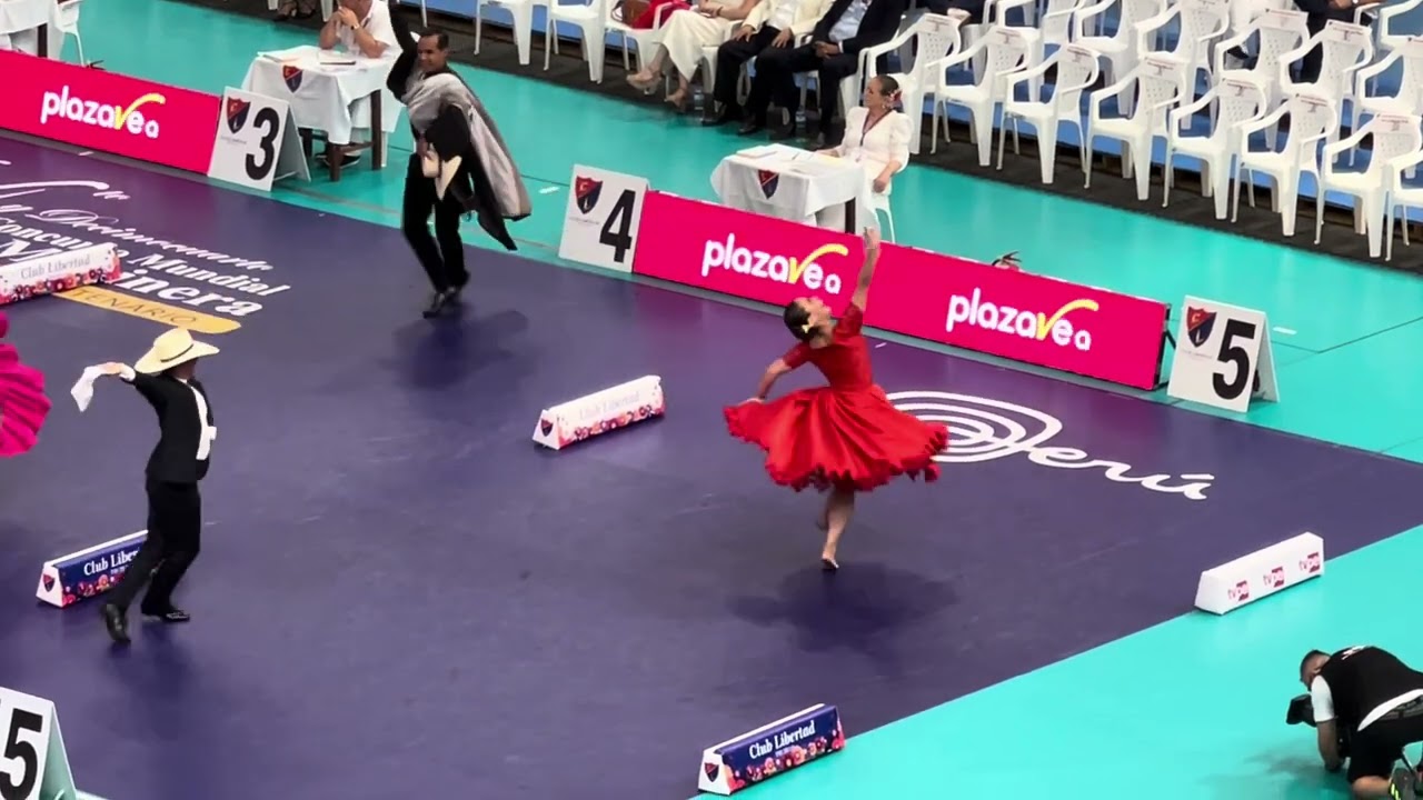 Paula Galdos y Diego Caballero SEGUNDA FINAL ADULTO - MUNDIAL DE MARINERA CLUB LIBERTAD 2024
