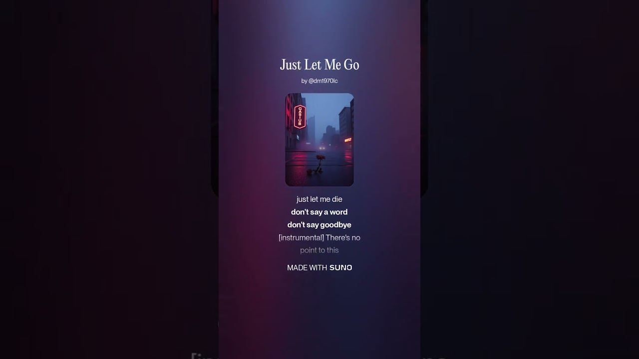 Just Let Me Go