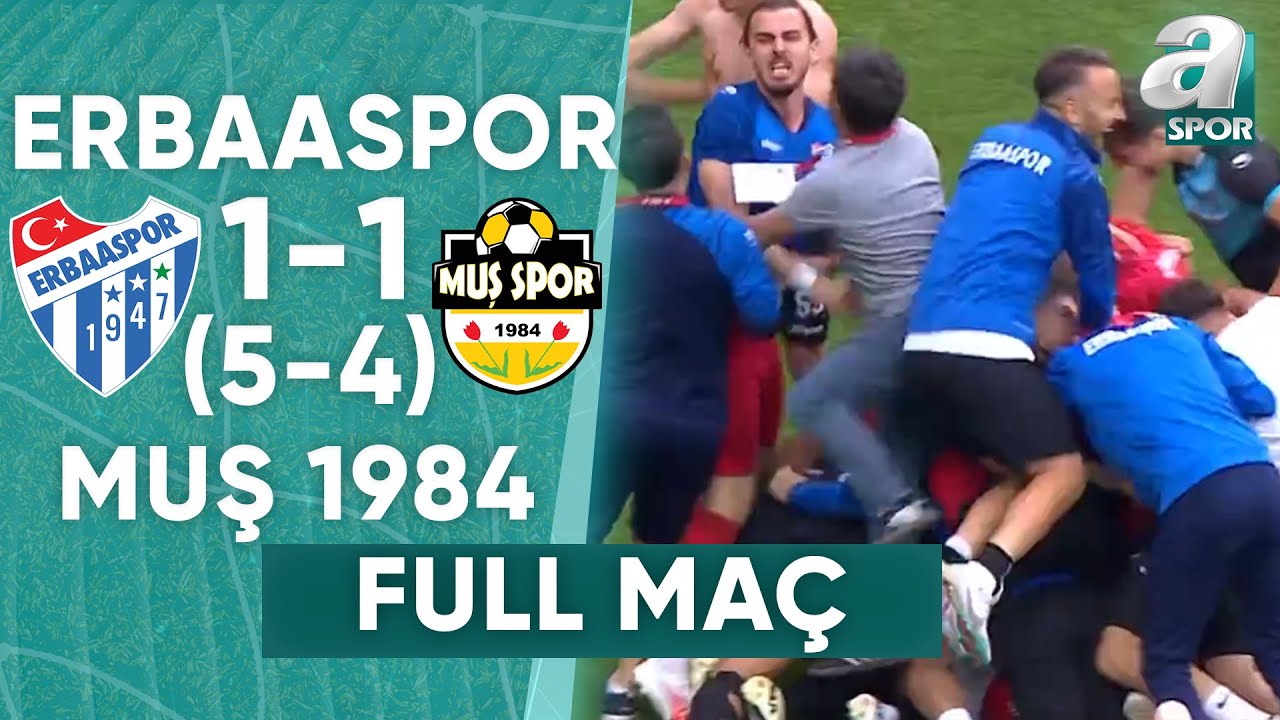 Erbaaspor 6-5 Muş 1984 Muşspor / TFF 3. Lig Play-Off Final Maçı / 26.05.2024