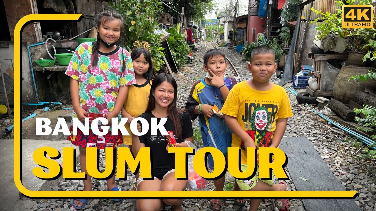 4k 🇹🇭 Самые опасные трущобы Бангкока | НИКОГДА НЕ ПОКАЗЫВАЛИ НА YOUTUBE | Трущобы Кхлонг Той | Ба...