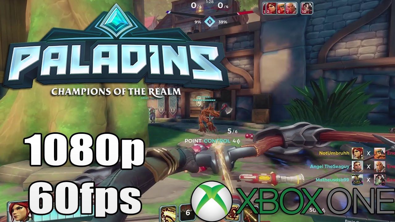 Is Paladins Good on Consoles? (Paladins Xbox One Beta Gameplay 1080p 60fps)