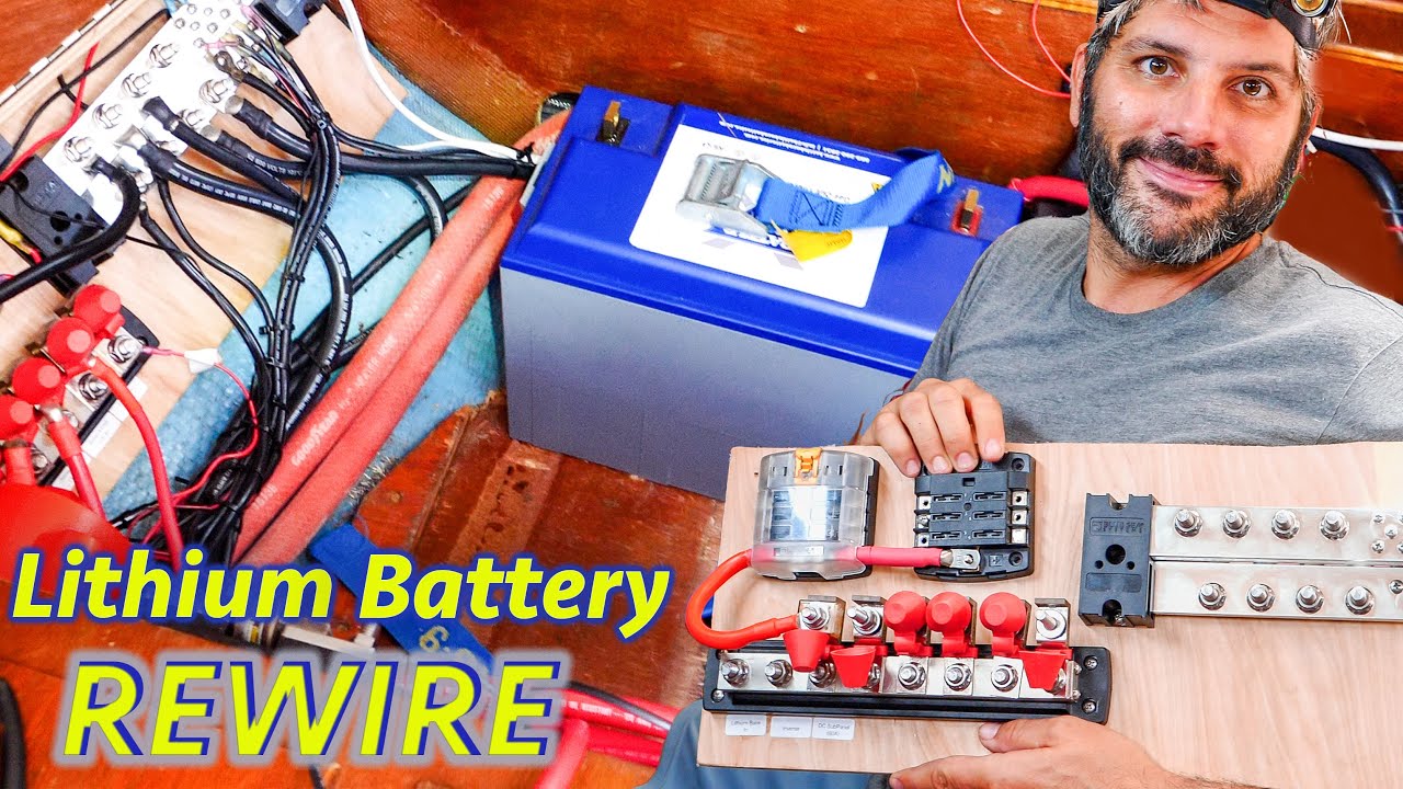 Creative Solutions 2 Taming the Rats Nest aka Our Lithium Battery Box (Calico Skies Sailing, Ep.183)