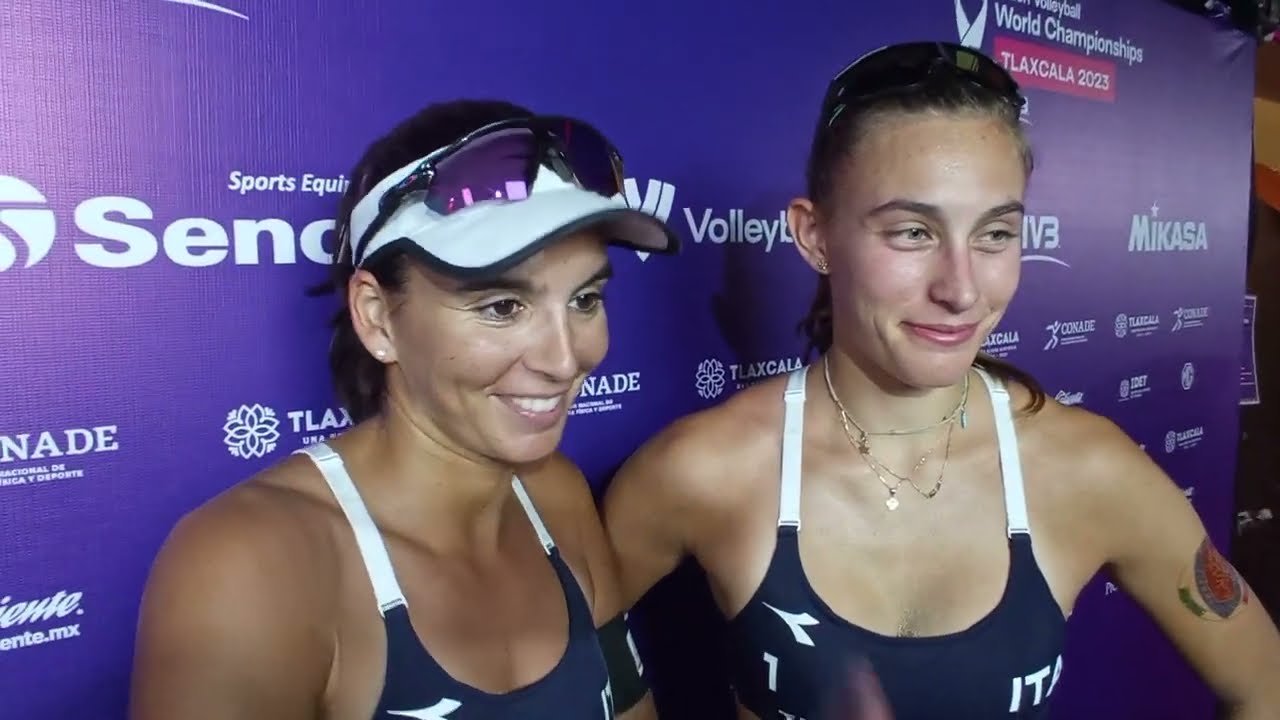 🤔| Las Italianas Marta Menegatti y Valentina Gottardi coinciden que Tlaxcala es el mejor jugar