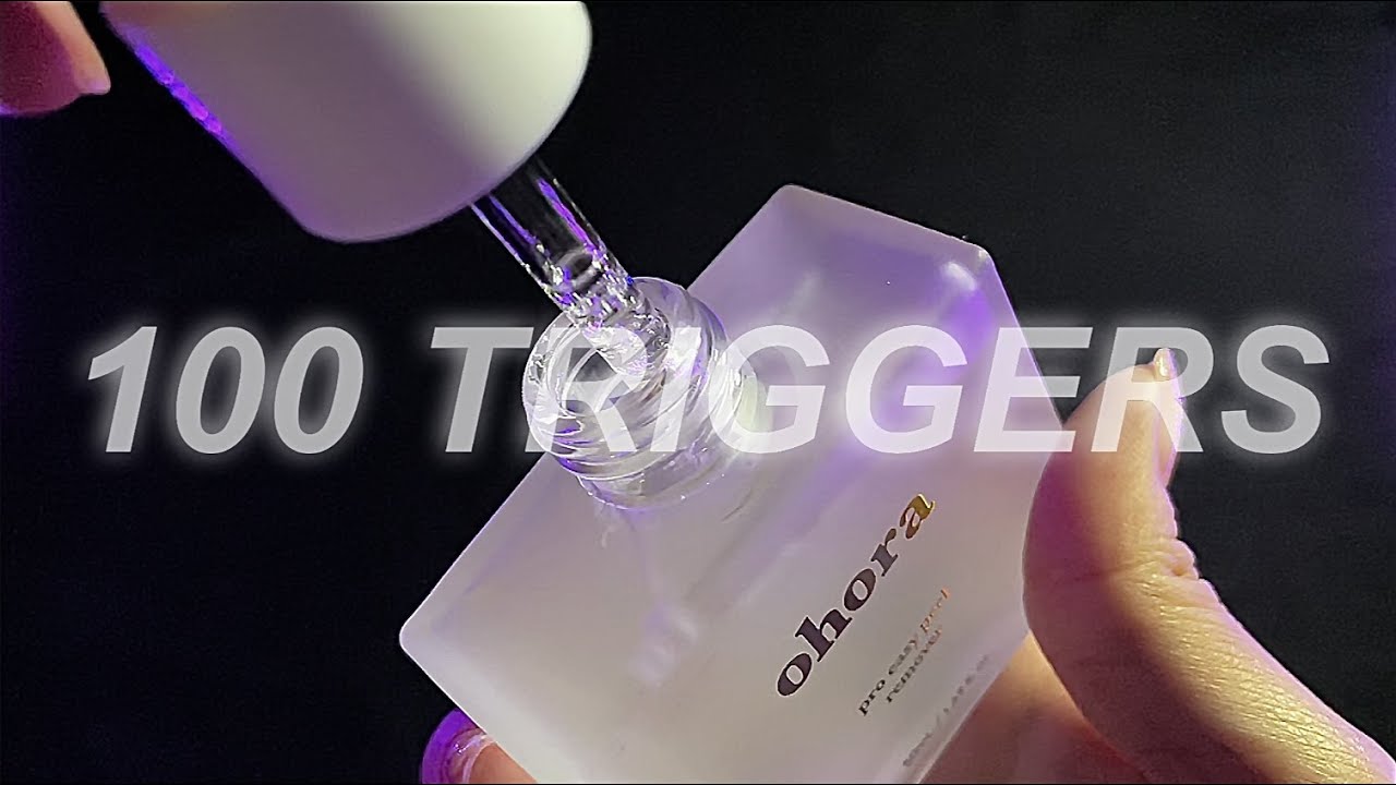 ASMR | 100 TRIGGERS IN 2 MINUTES | 2분안에 100 트리거 ✨