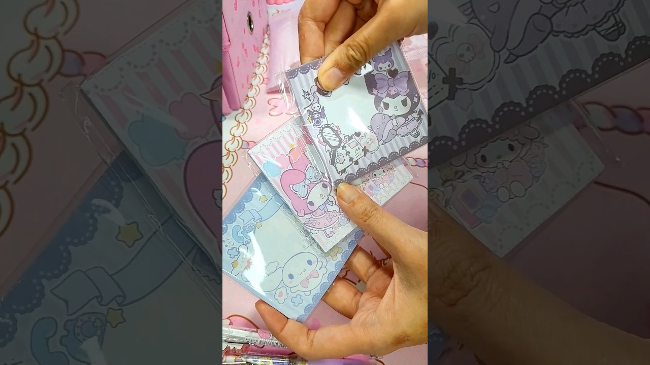 CUTE Stationery Shopping | Sanrio Haul 💜🩷