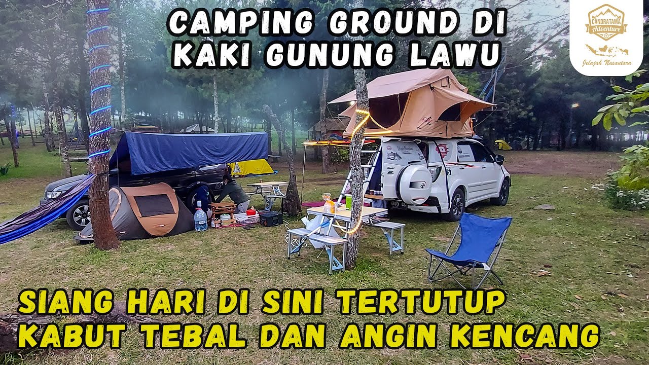 Dingin Menusuk Tulang Sampai Bikin Tangan Kaku Bercampervan di Bawah Kaki Gunung Lawu - Tawangmangu