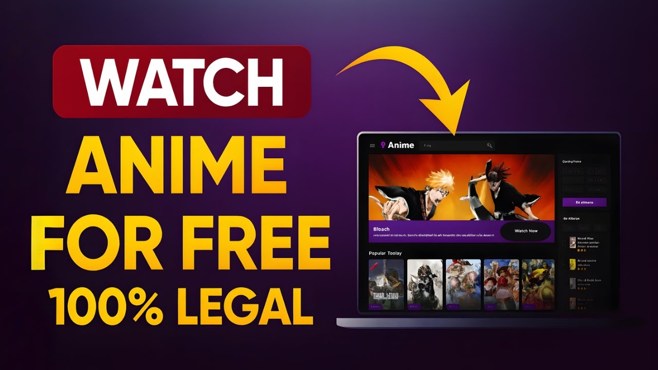 Best 2 Websites To Watch Anime For Free in 2025 | 100% Legal & Safe